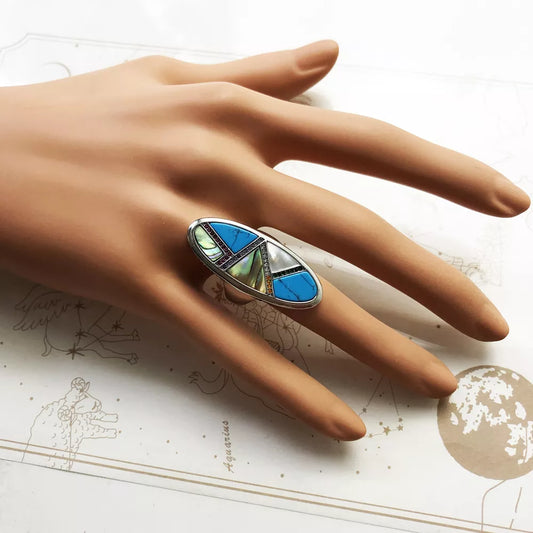 Mystical Turquoise Statement Ring